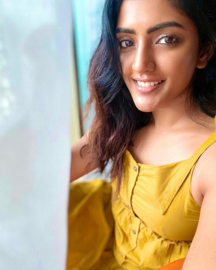 Eesha Rebba Hot Photos In Yellow Dress