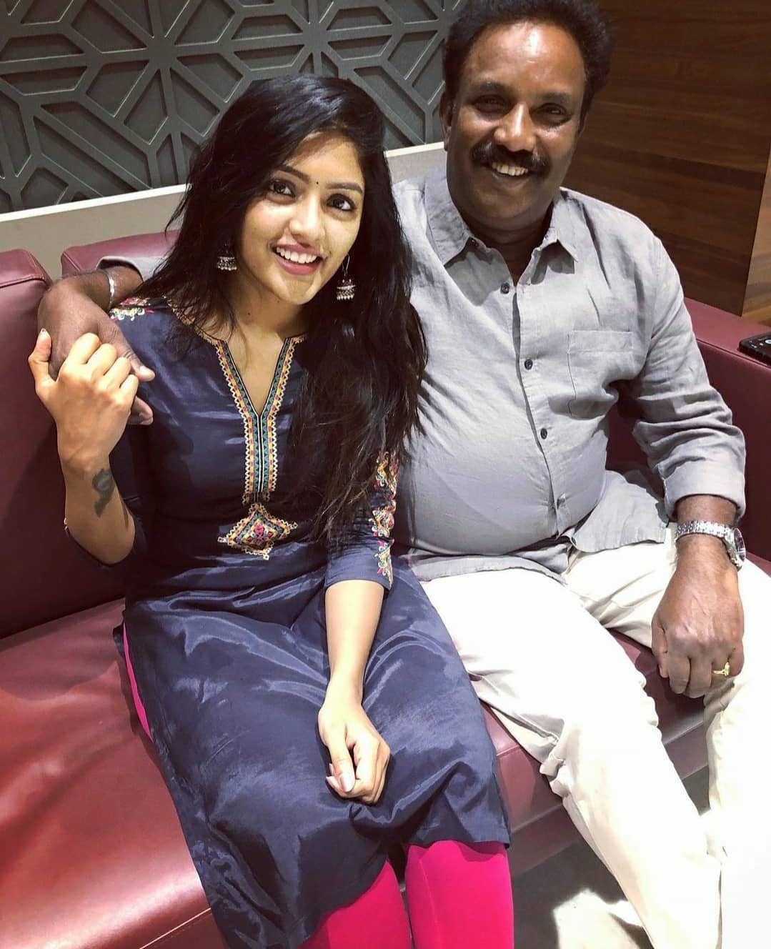 Eesha Rebba Latest Photos With Her Father