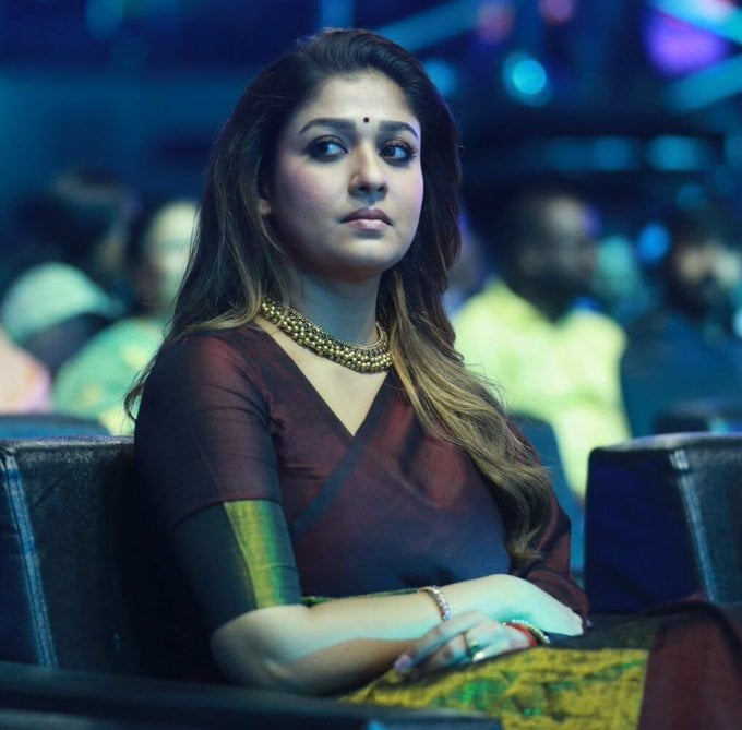 Evergreen Beauty Nayanthara in Saree