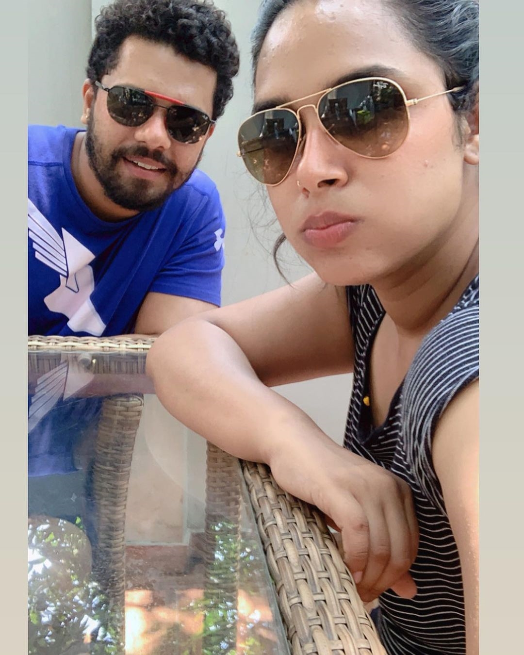 Hari Teja latest Photos With Her Husband