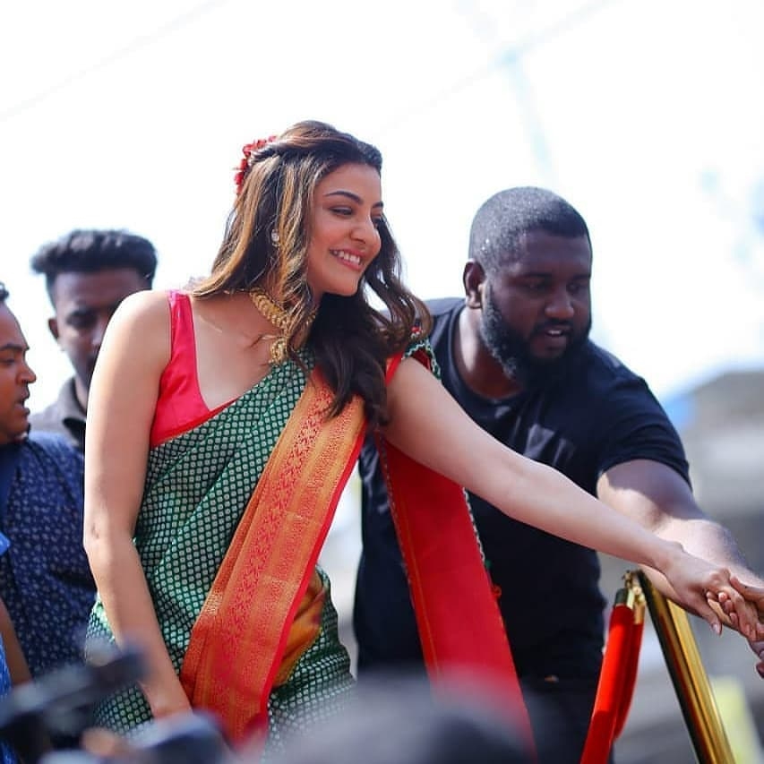 Kajal Aggarwal latest Photos In Shoping Mall Open