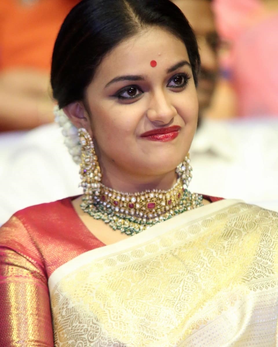 Keerthy Suresh traditional latest Photos