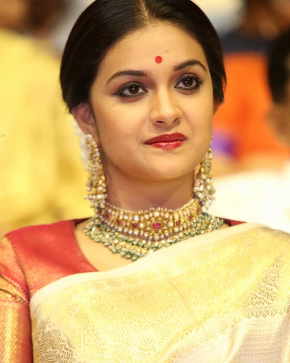 Keerthy Suresh traditional latest Photos