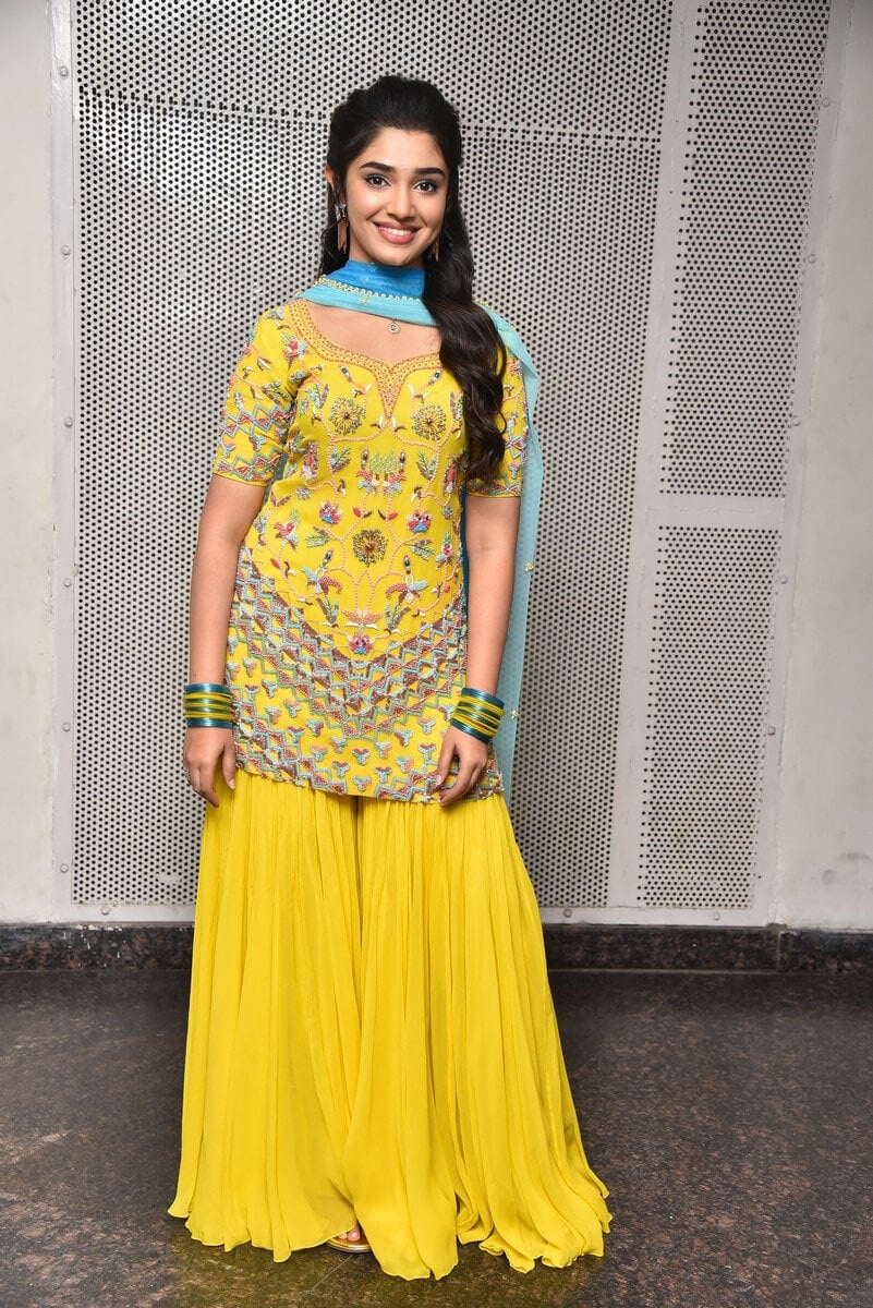 Krithi Shetty Clicks In Audio Launch