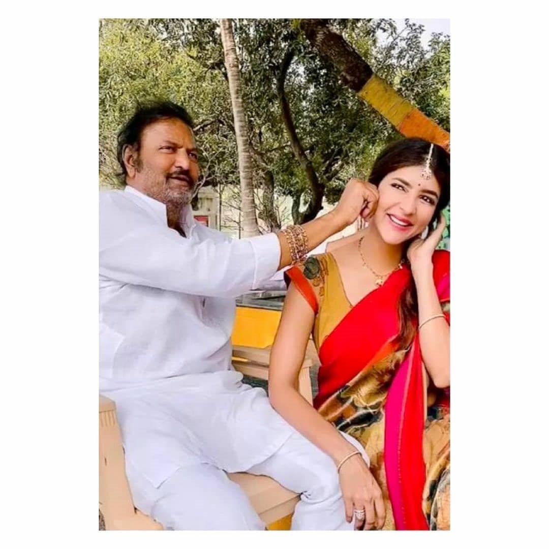 Lakshmi Manchu fathers day special photos