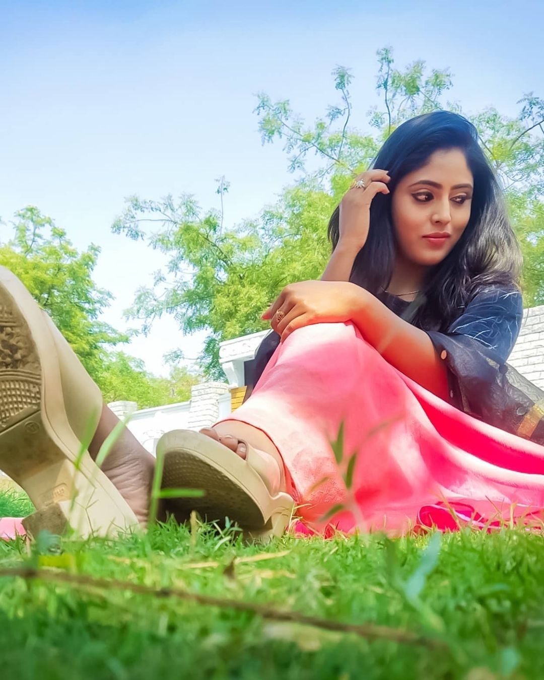 Maheswari New Clicks In Garden