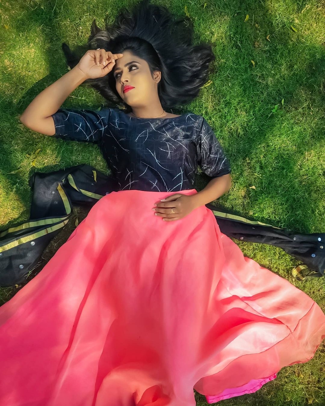 Maheswari New Clicks In Garden