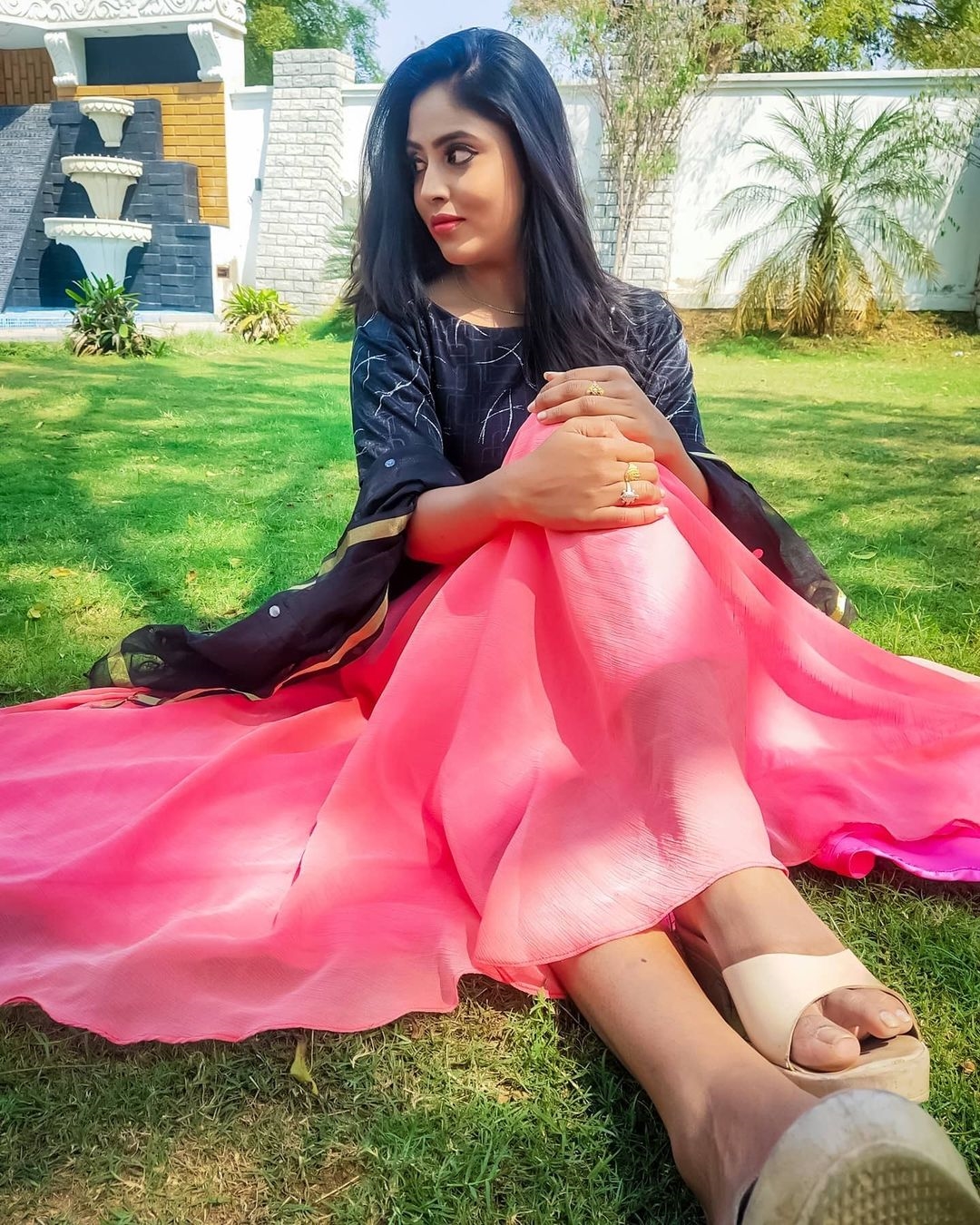 Maheswari New Clicks In Garden