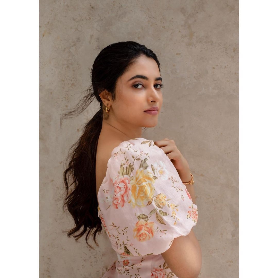 Malavika Mohanan New Clicks In Frock