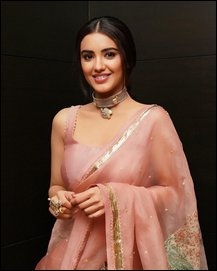 Malvika Sharma latest saree Photos