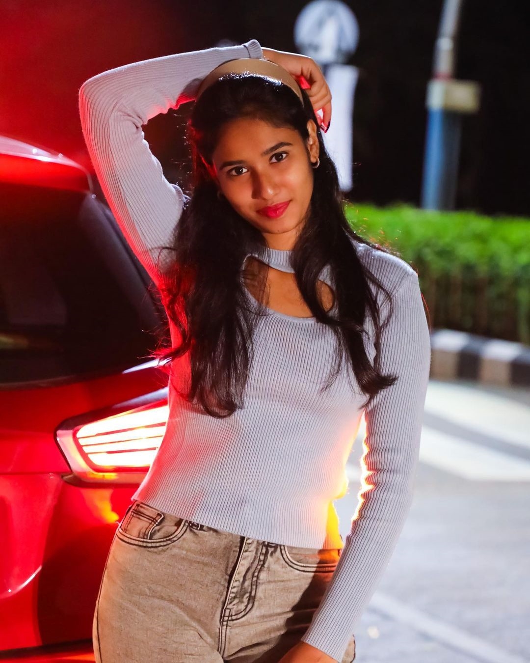 Neha Chowdary New Clicks In Geness