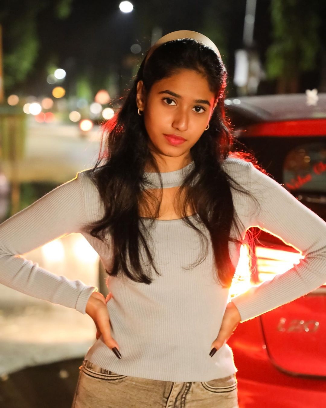 Neha Chowdary New Clicks In Geness