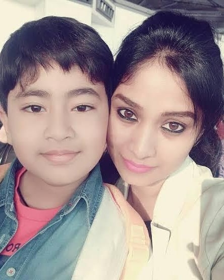 Nirupam Manjula Latest Photos With Sons