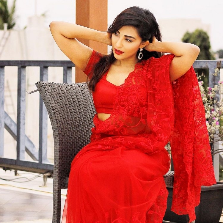 Parvati Nair Hot Photos In Red Dress