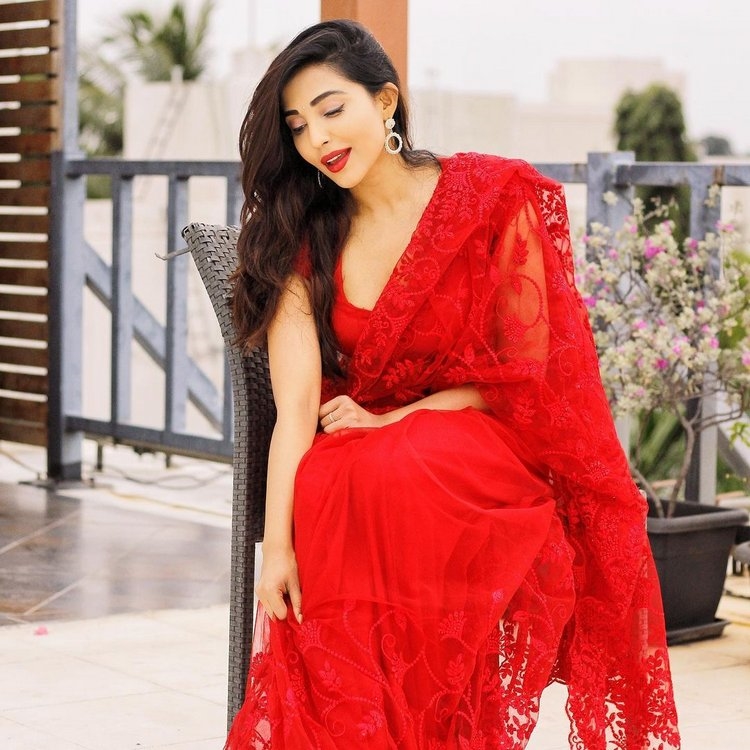 Parvati Nair Hot Photos In Red Dress