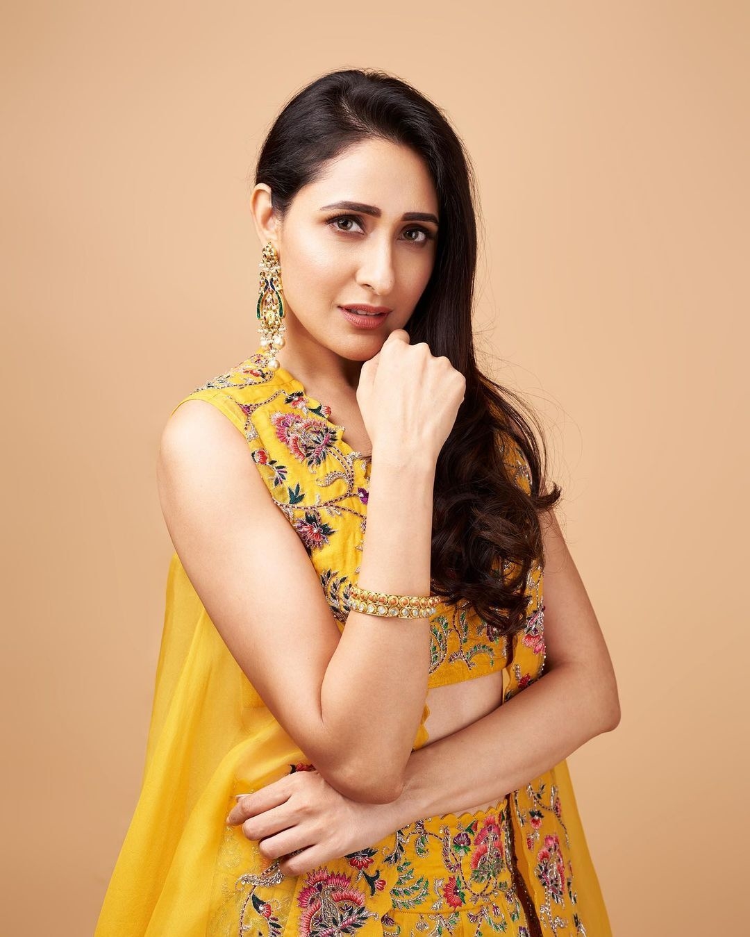 Pragya Jaiswal New Clicks In Blue Dress