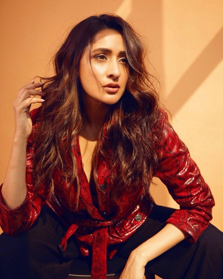 Pragya Jaiswal New Clicks In Red Dress