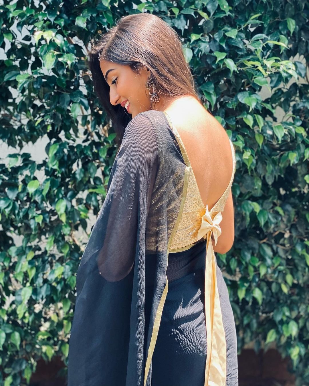 Pranavi Latest Photos In Saree