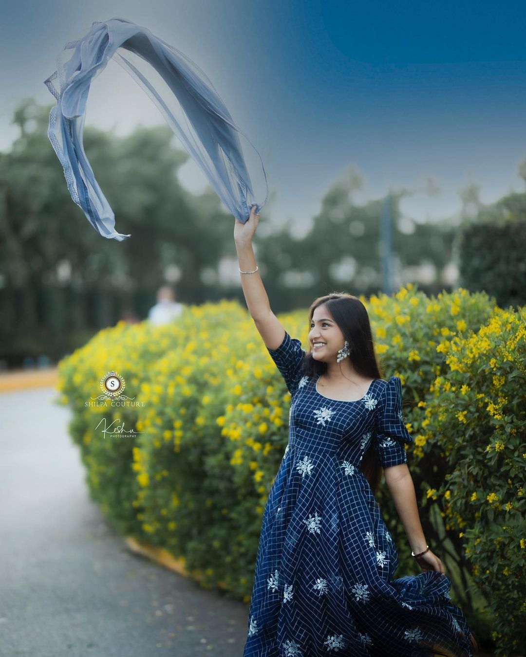 Pranavi Manukonda New Stills In Dress