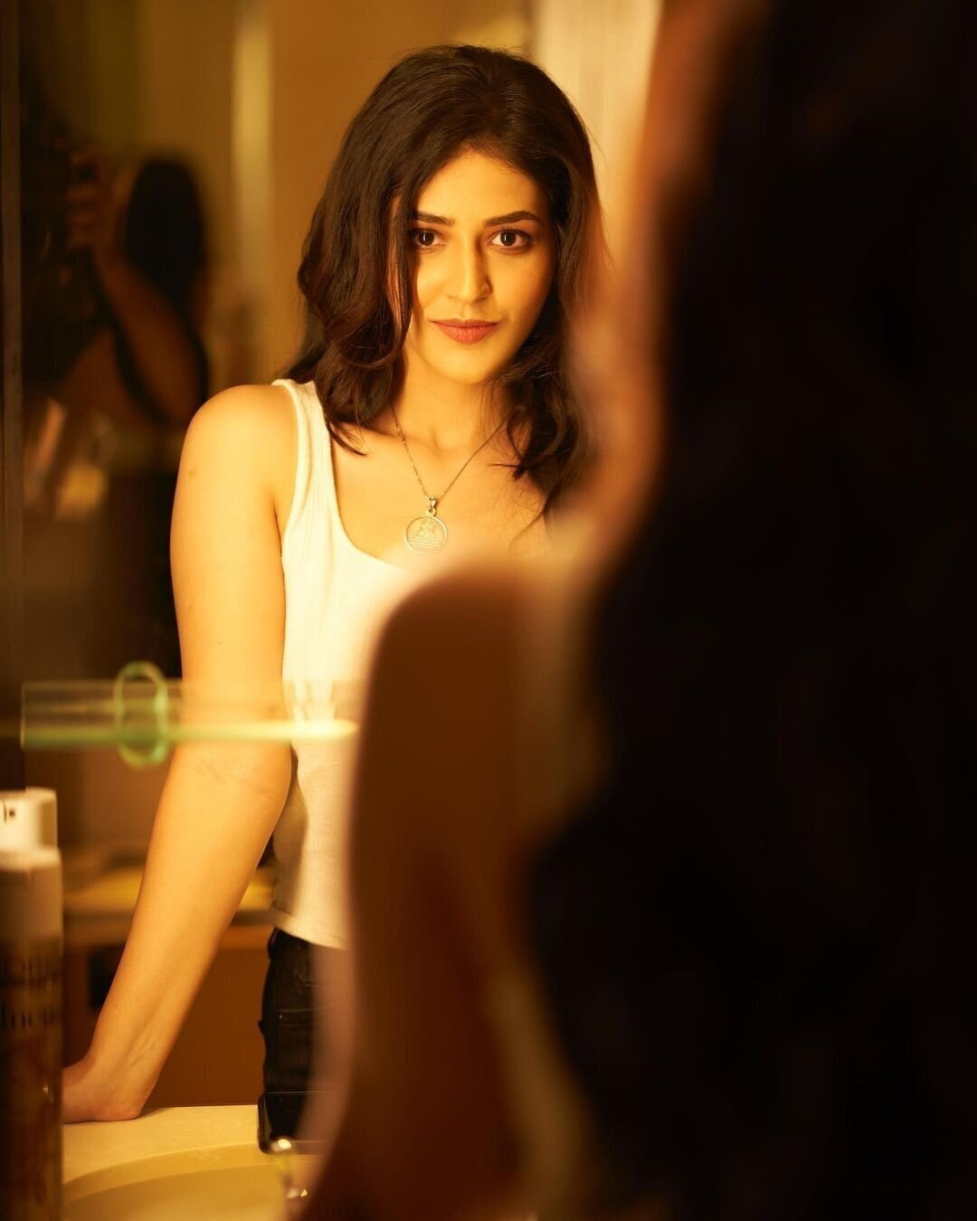Priyanka Jawalkar Hot Photo In MakeUp Room