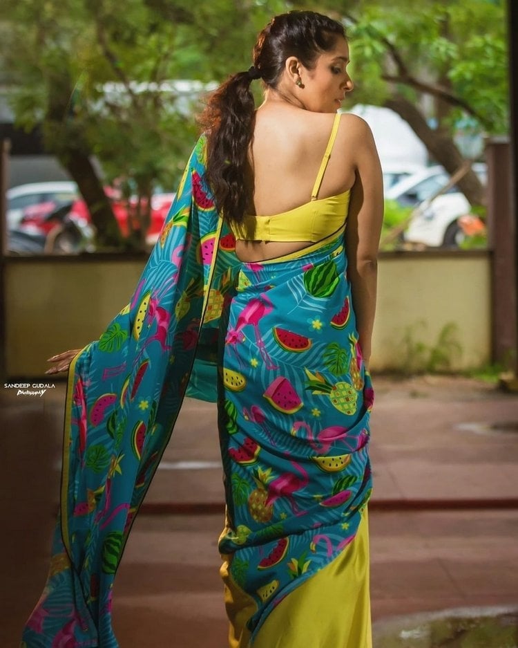 Rashmi Gautam Hot Photos In Saree