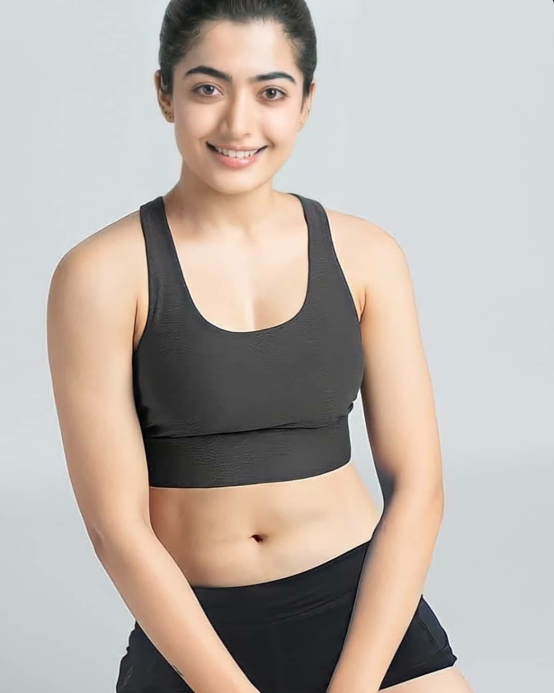 Rashmika Mandanna Images In Gym