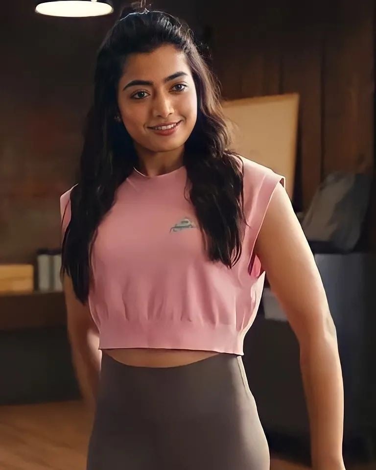 Rashmika Mandanna New Clicks In Gym