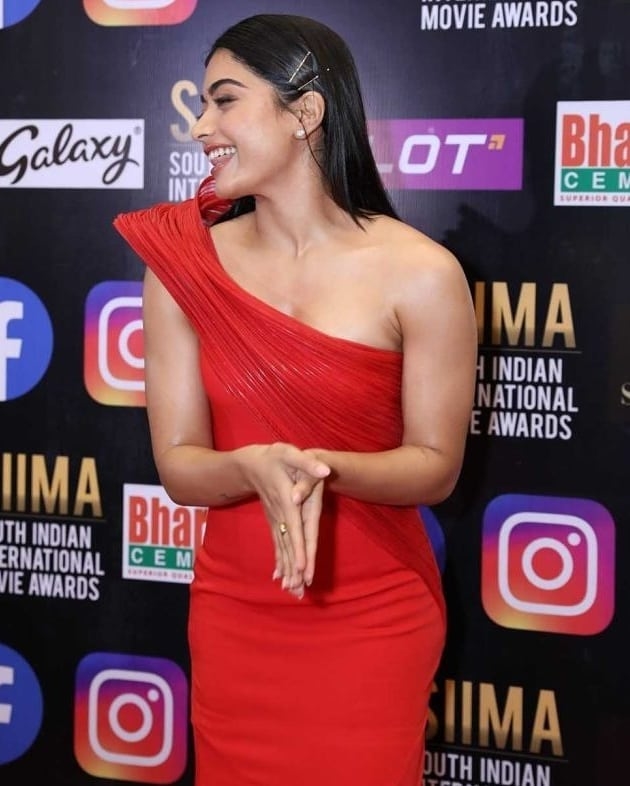 Rashmika Mandanna New Images In Award Function