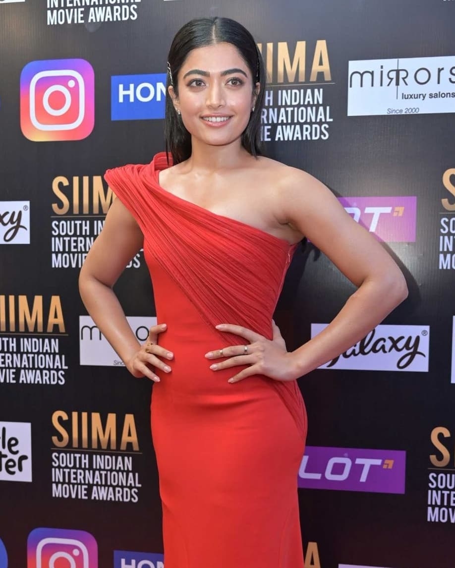 Rashmika Mandanna New Images In Award Function