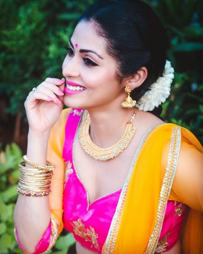 Sadha Latest Traditional Photos