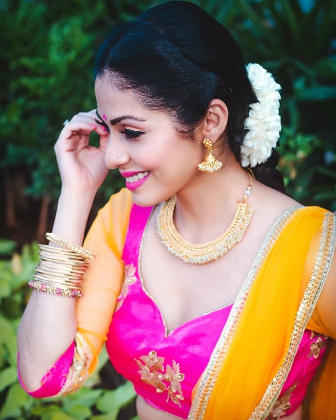 Sadha Latest Traditional Photos