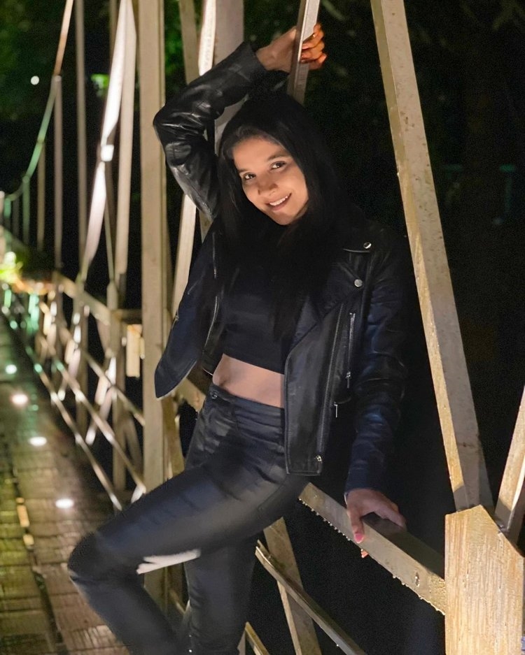 Sakshi Agarwal New Images In Black Dress