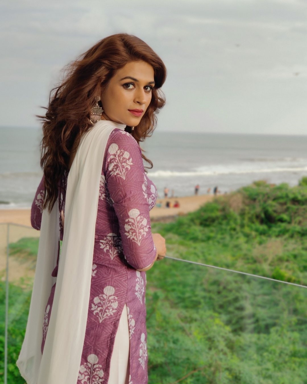 Shraddha Das New Photos In Out side