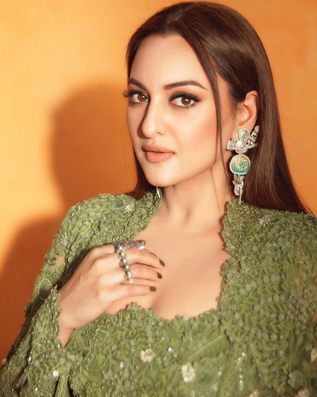 Sonakshi Sinha Amazing New Photos In Black Dress