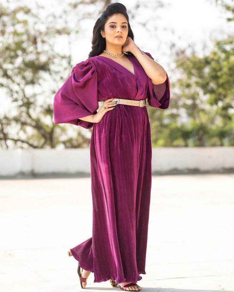 Sreemukhi Amazing Photos In Shoot