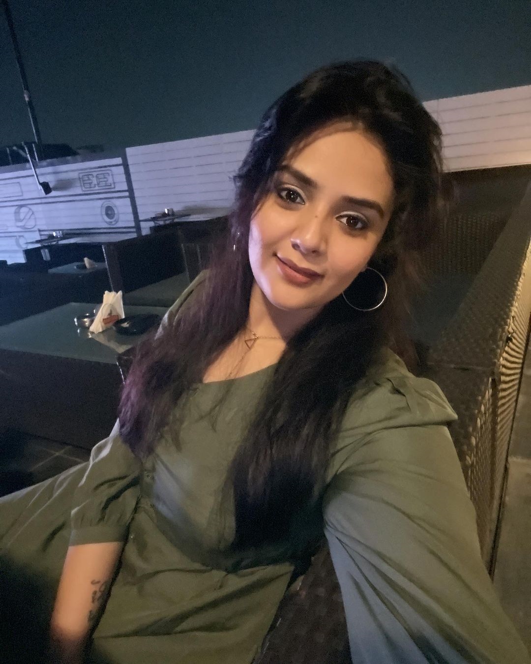 Sreemukhi Images In Shoot Location