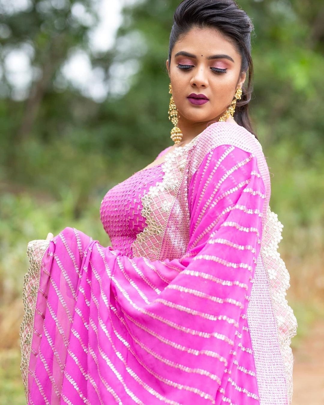 Sreemukhi latest Photos In Tv Show