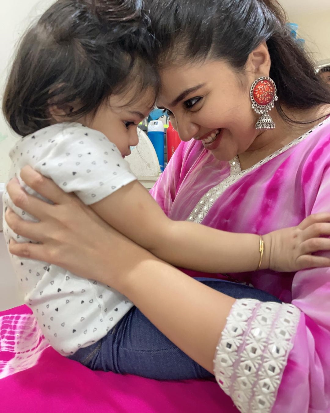 Sreemukhi latest Photos With Baby