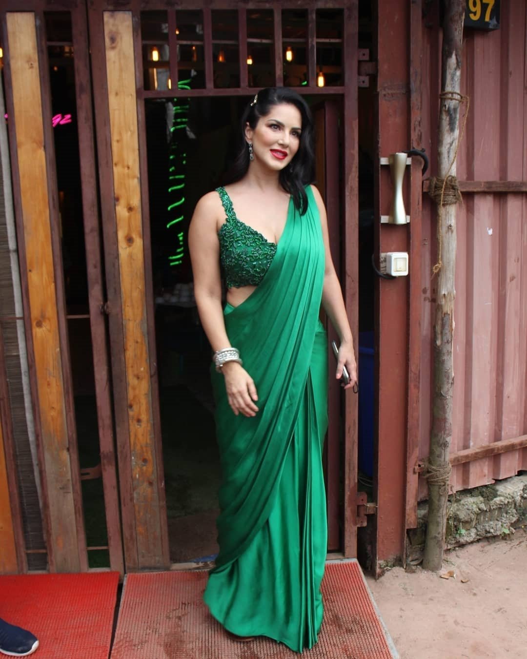 Sunny Leone Hot Photos In Saree