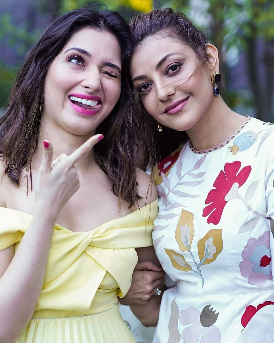 Tamannaah New Clicks With Kajal