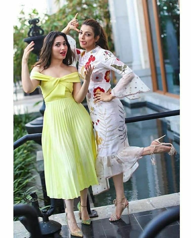 Tamannaah New Clicks With Kajal