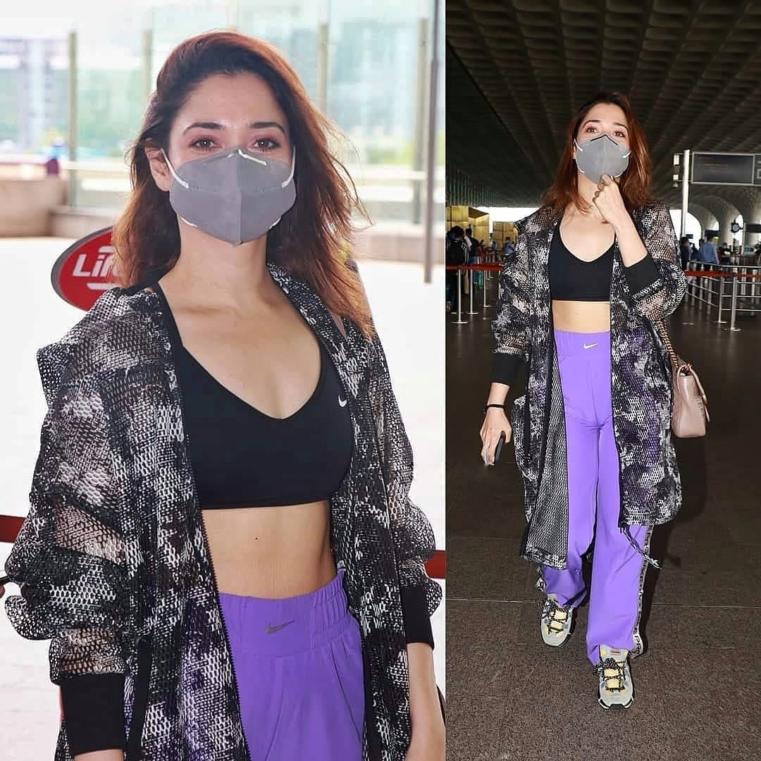 Tamannaah latest Photos In Morning Gym