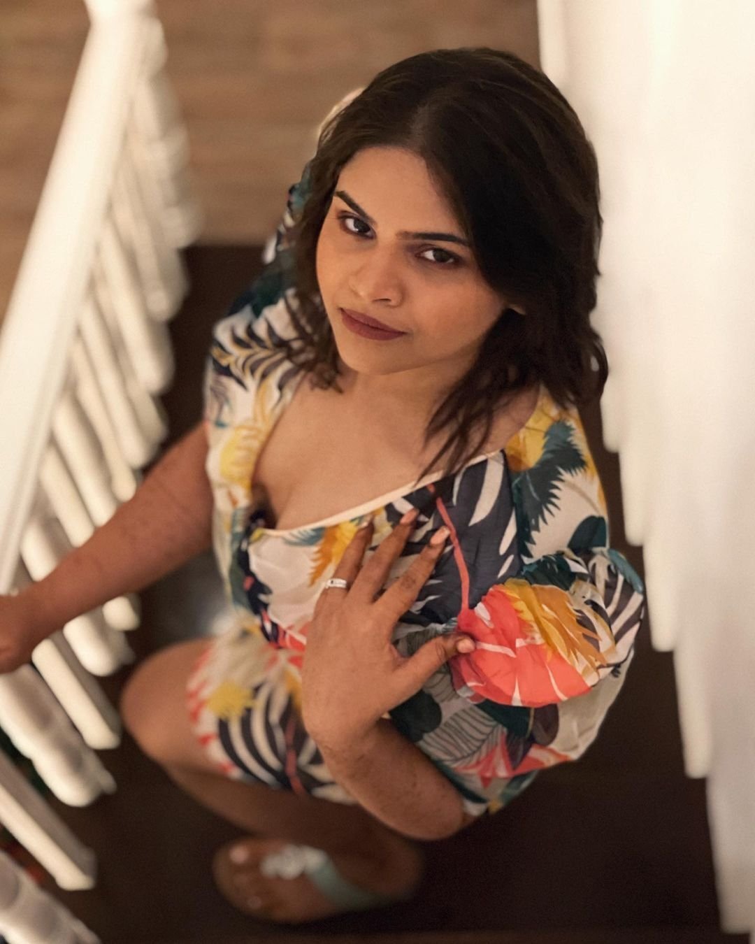 Vidyullekha Raman New Stills After Marriage