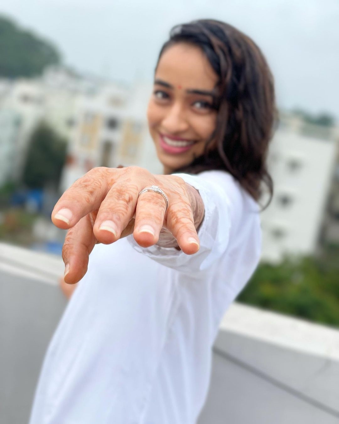 Vindhya Vishaka latest Photos In Morning