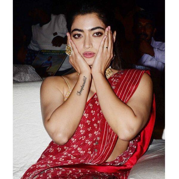 Rashmika Mandanna looks red hot