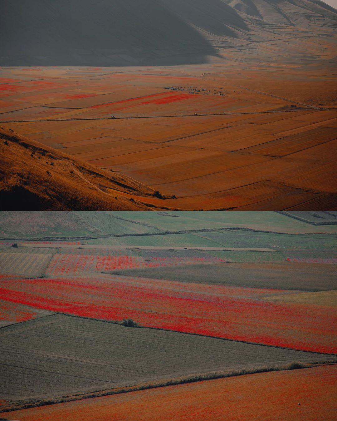 Exotic Locations Of Castelluccio Di Norcia