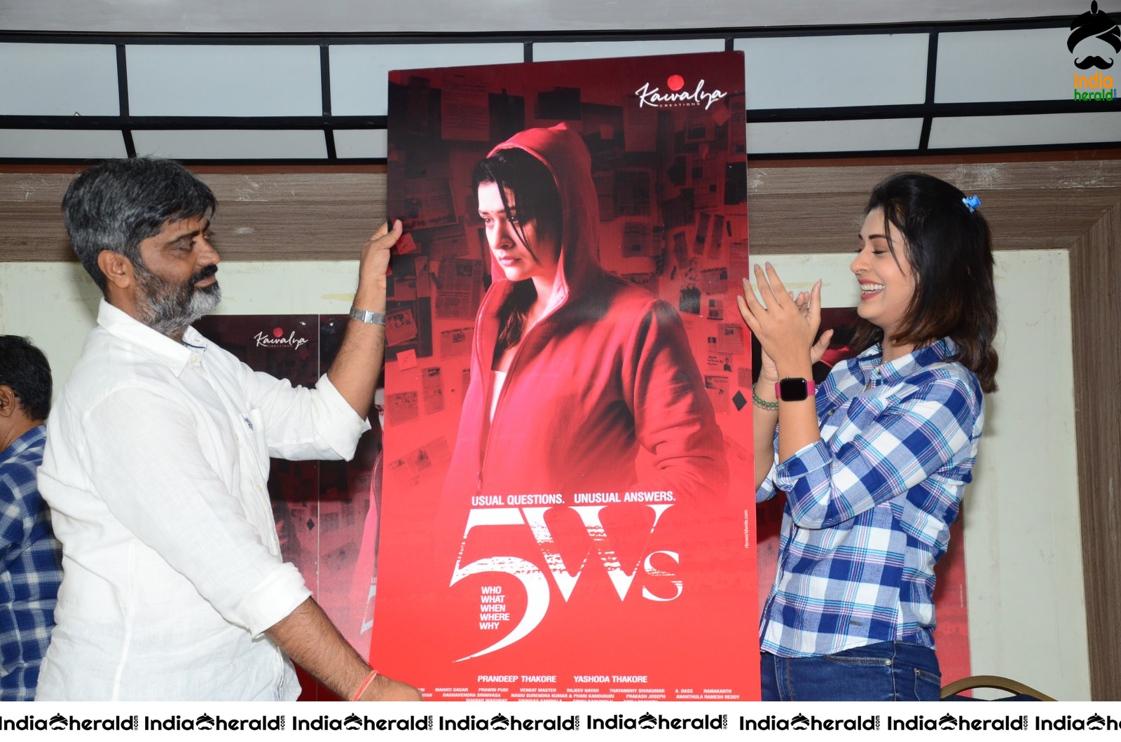 5WS Payal Rajput new Movie First Look and Title announcement Photos Set 1