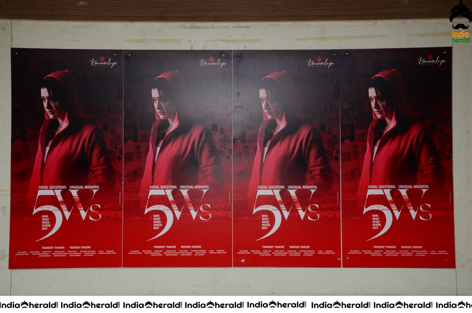 5WS Payal Rajput new Movie First Look and Title announcement Photos Set 1