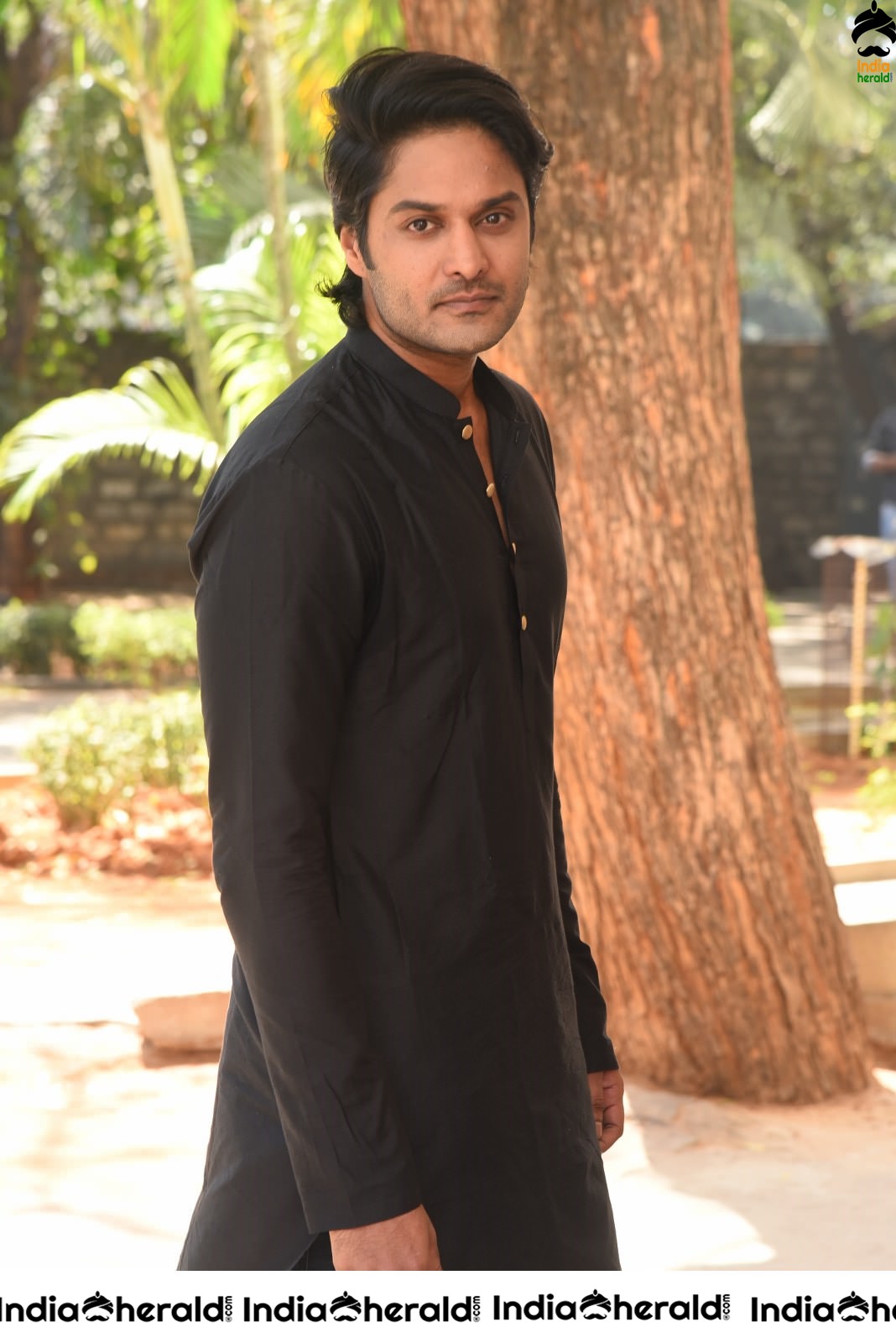 Actor AbeRaam Varma Latest Stills in Black