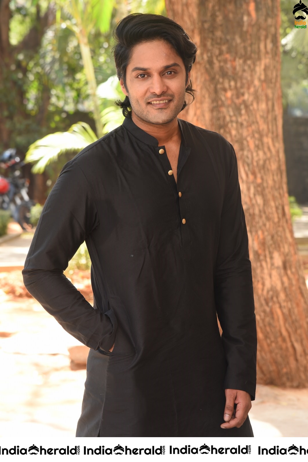 Actor AbeRaam Varma Latest Stills in Black